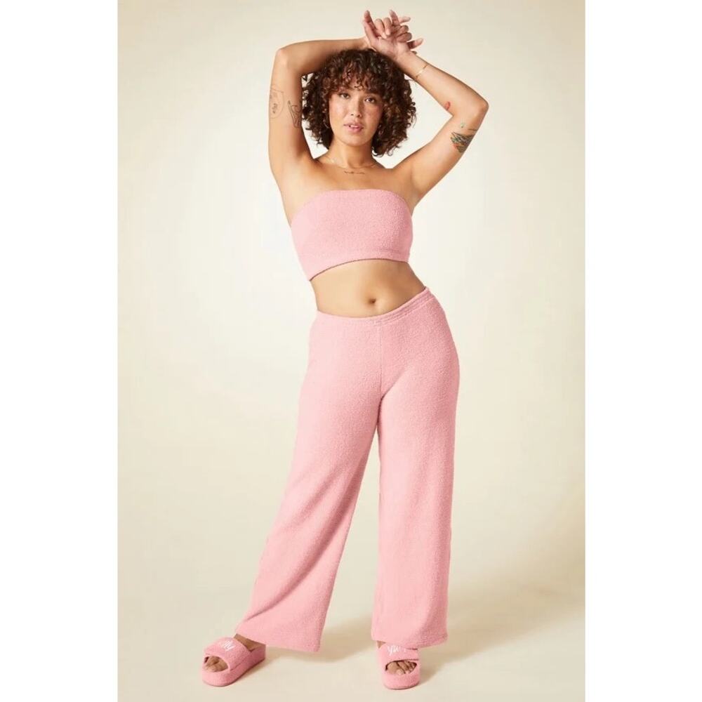 New Fabletics Yitty Pet Me Wide Leg Pant Mauve size XL